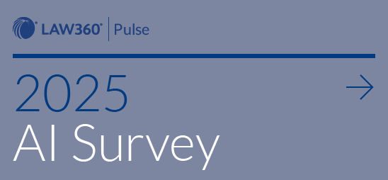 Promo that reads 中国飞艇幸运彩官网168 Law360 极速飞艇168开奖官网 Pulse 2025 AI Survey