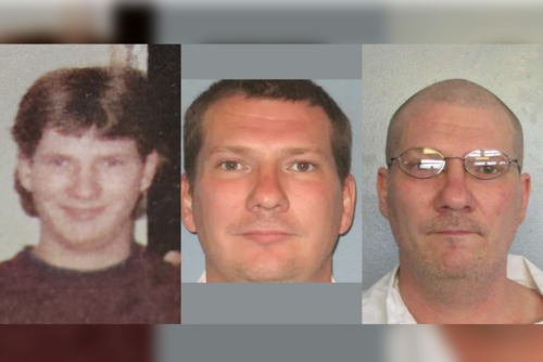 three side by side portraits of man in different stages of life